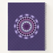 Carnet à spirale Mandala du Vent (Dos)