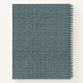 Carnet à spirale pélican vapeur (Dos)