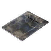 Carnet à spirale personnalisable avec votre meille (Côté gauche)