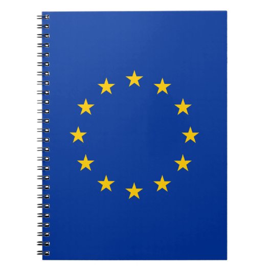carnet à spirale personnalisé avec drapeau de l'Un (Devant)
