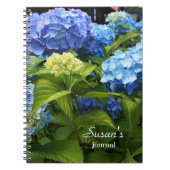 Carnet à spirale photo Nikko Blue Hydrangea Fleur (Devant)
