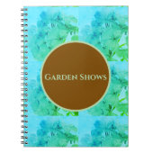 Carnet à spirale pour les expositions de jardin (Devant)