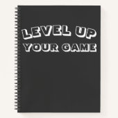Carnet à spirale "RELEVEL UP Your GAME" (Devant)