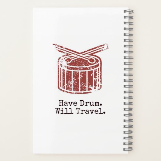 Carnet à spirales (Verso)