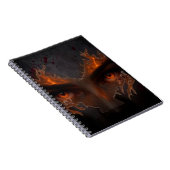 Carnet à spirales Dark Fantasy Mystic Burning Eye (Côté Droit)