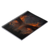 Carnet à spirales Dark Fantasy Mystic Burning Eye (Côté gauche)
