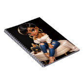 carnet à spirales élégant (Côté Droit)