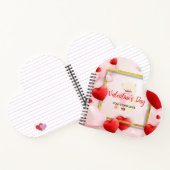 Carnet à spirales en forme de cœur (Intérieur)