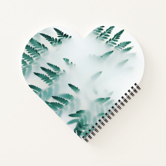 Carnet à spirales en forme de cœur (Dos)