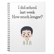 Carnet à spirales. Retour à la papeterie scolaire