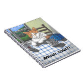 Carnet à spirales: Soirée bruyante (Hobbes) (Côté Droit)
