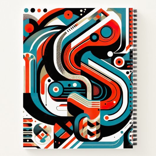 Carnet à spirales tech (Dos)