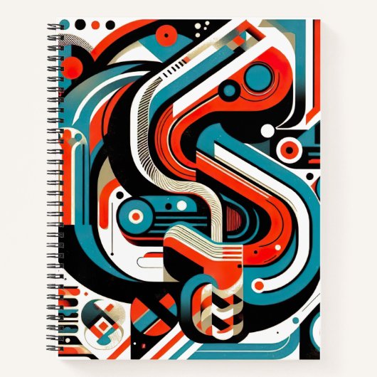 Carnet à spirales tech (Devant)