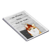 Carnet à spirales: Traitements pour Hobbes (Côté Droit)