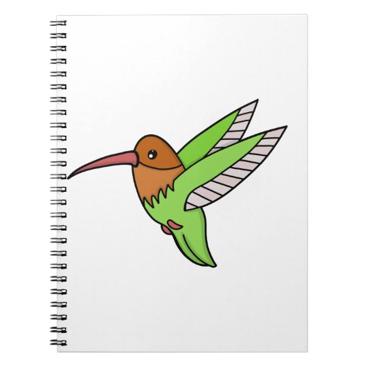 Carnet A Sweet Hummingbird (Devant)