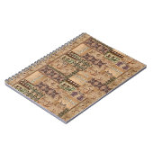 Carnet à Tapa en canoë à voile hawaïen (Côté gauche)