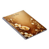 Carnet à thème floral (Côté Droit)