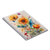 Carnet à thème floral (Côté Droit)