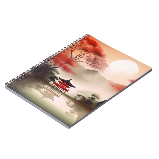 Carnet à thème japonais (Côté gauche)