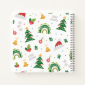 carnet à thème Noël mignon customisé (Dos)