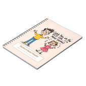 Carnet à thème personnalisé les années 70 argot (Côté gauche)