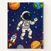 Carnet à thème spatial (Dos)