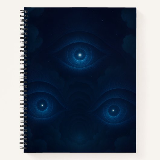 Carnet à yeux d'énergie mystique (Devant)