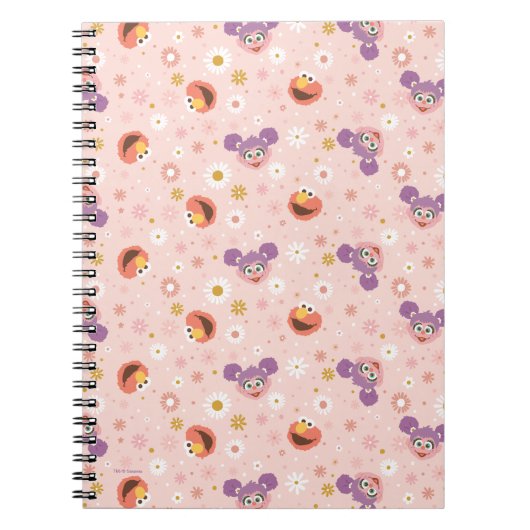 Carnet Abby Cadabby & Elmo | Motif de forêt (Devant)