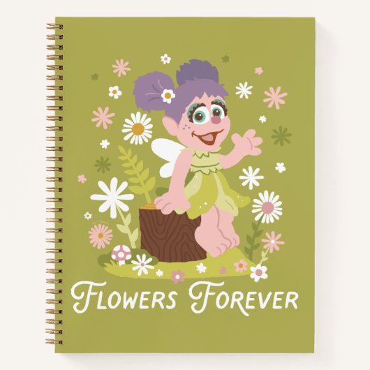 Carnet Abby Cadabby | Fleurs pour toujours (Devant)