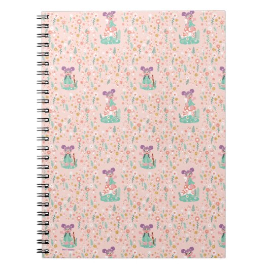 Carnet Abby Cadabby | Motif Fleur de Forêt (Devant)