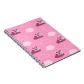 Carnet Abby Doodley Cloud Motif (Côté Droit)