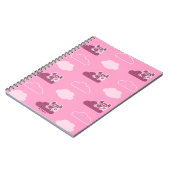 Carnet Abby Doodley Cloud Motif (Côté gauche)