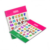Carnet ABC colorée