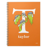 Carnet ABC du Dr Seuss : Lettre T - Blanc | Ajouter Votre (Devant)