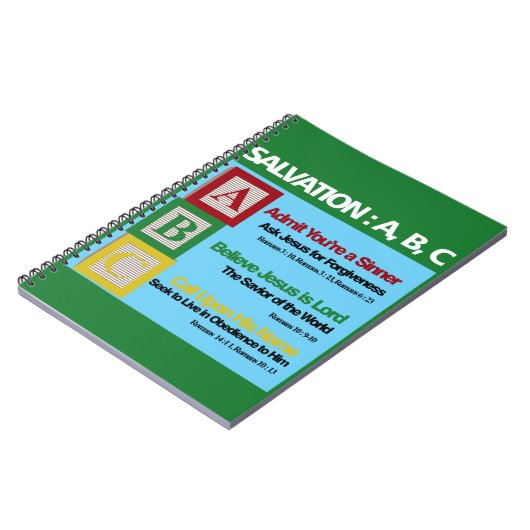 Carnet ABC du salut (Côté gauche)