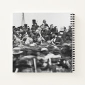 Carnet Abe Lincoln Gettysburg Adresse : Fin de la guerre (Dos)