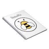 Carnet Abeille de miel personnalisable (Côté Droit)
