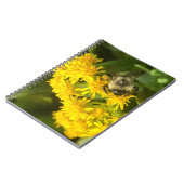 Carnet Abeille et fleurs (Côté gauche)