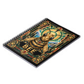 Carnet Abeille, faune Art déco (Côté gauche)