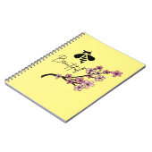 Carnet abeille magnifique (Côté gauche)