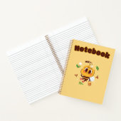 Carnet 💛 abeille mignonne ✨ 🧡 🥨 (Intérieur)