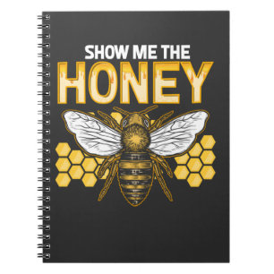 Carnet Abeille Montrez-Moi Honey Honeycomb Graphique de n