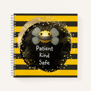 Carnet Abeille patiente, gentille et sûre