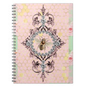 Carnet abeille rustique (Devant)