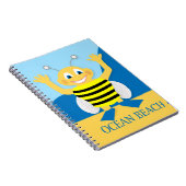 Carnet Abeille sur la plage (Côté Droit)