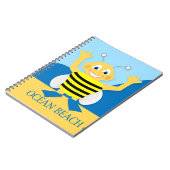 Carnet Abeille sur la plage (Côté gauche)