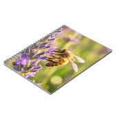 Carnet Abeille sur lavande (Côté gauche)