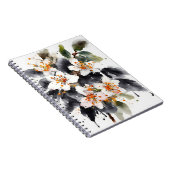 Carnet Abelia - Fleurs aquarelle (Côté Droit)