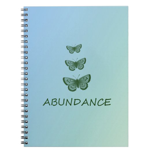 Carnet Abondance (Devant)