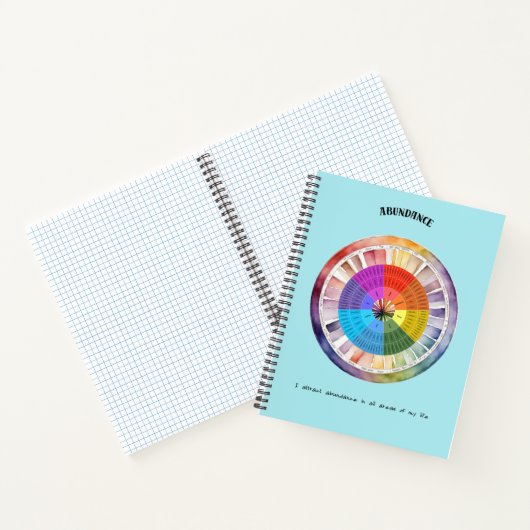 Carnet Abondance Affirmation positive (Intérieur)